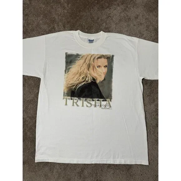 Vintage Mens Tshitr Country Trisha Yearwood 2000 tour t shirt, Music Size XL - Picture 3 of 13